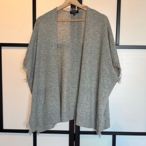 REPEAT cashmere open front cardigan ONE SIZE Quiet luxury minimalist cozy luxe